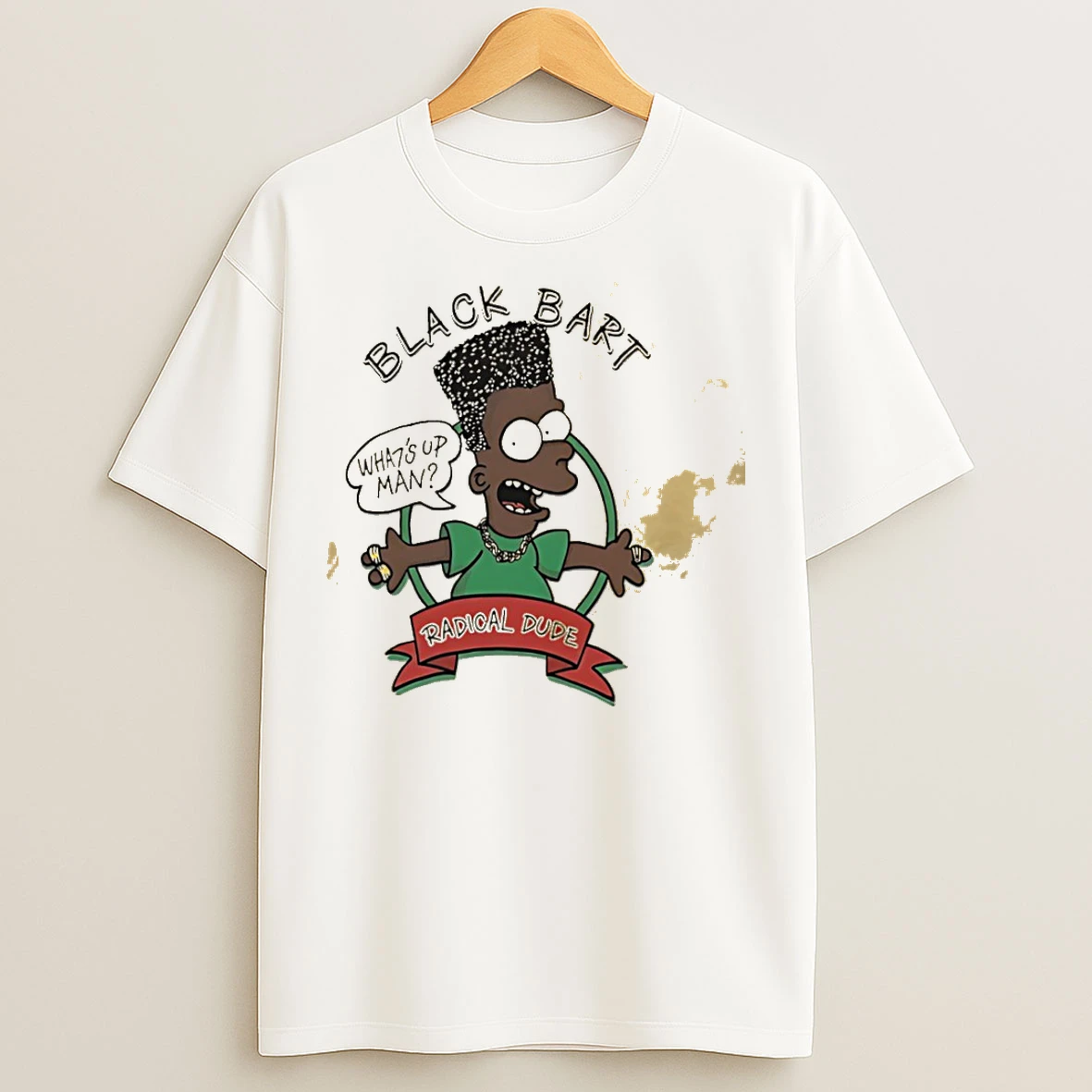 Classic Radical Dude Black Bart Bootleg Graphic T Shirts