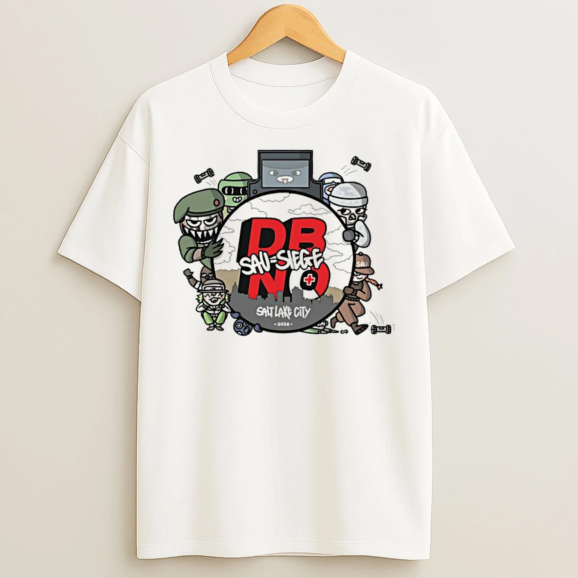 Classic Rainbow Six Siege Salt Lake City 2026 T Shirts