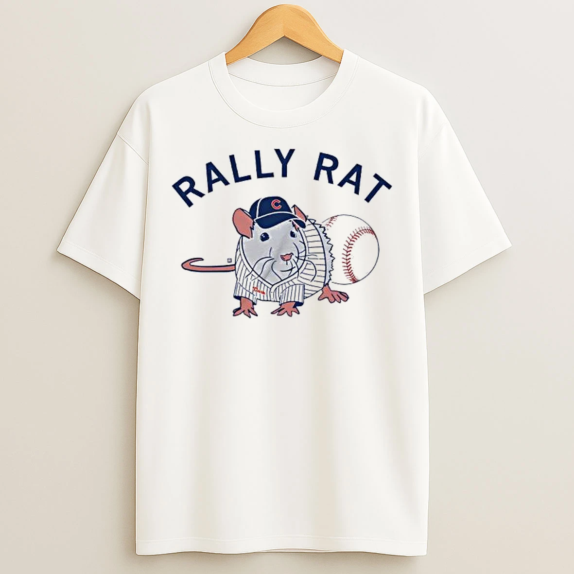 Classic Rally Rat Chicagos Cubs Baseball T Shirts