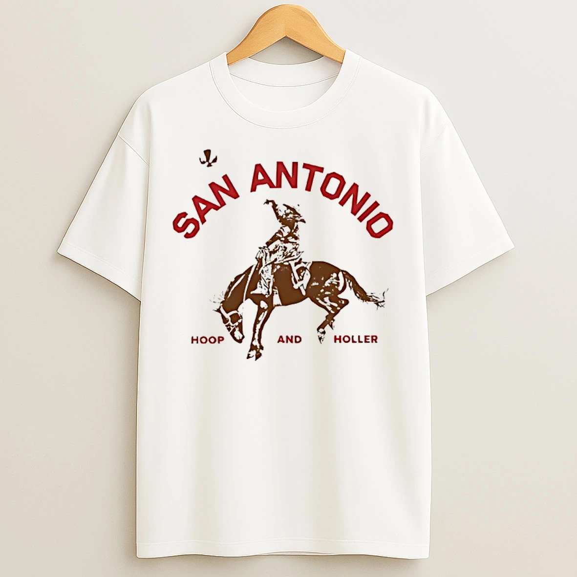 Classic San Antonio Hoop And Holler T Shirts