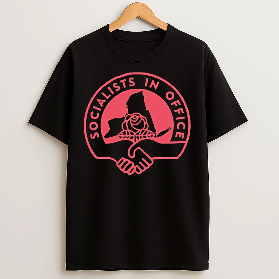 Classic Socialists In Office Roses T Shirts
