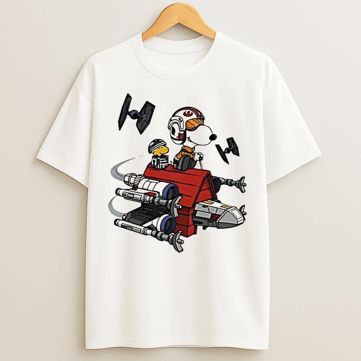 Classic Space Beagle 5 Snoopy Star Wars T Shirts