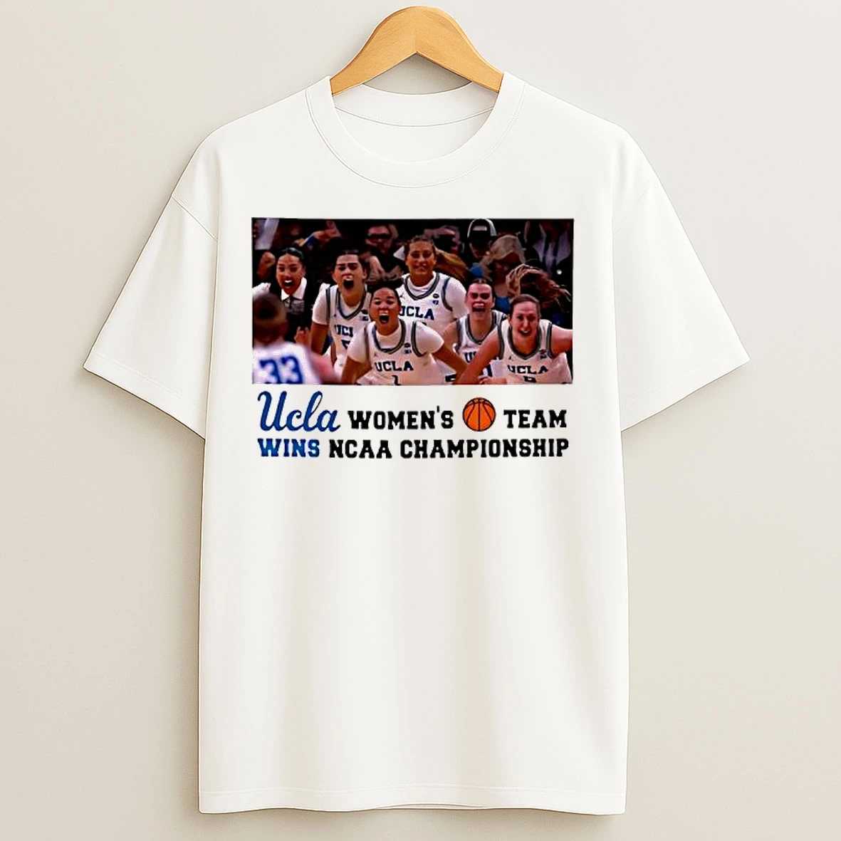 Classic Storming The Court Ucla Womens Team Wins Ncaa Championship T Shirts