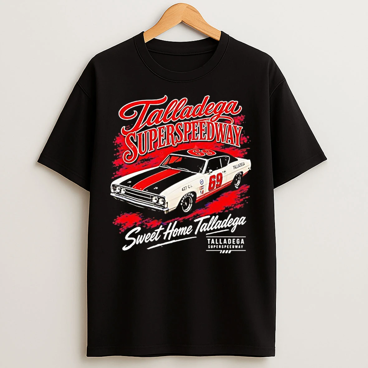 Classic Talladega Superspeedway Sweet Home 1969 Ford Talladega T Shirts