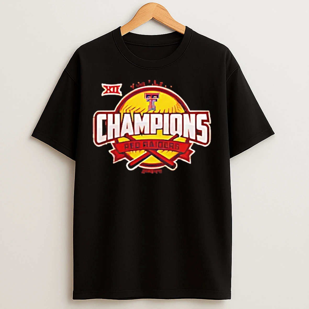 Classic Texas Tech Red Raiders 2026 Big 12 Conference Champions T Shirts