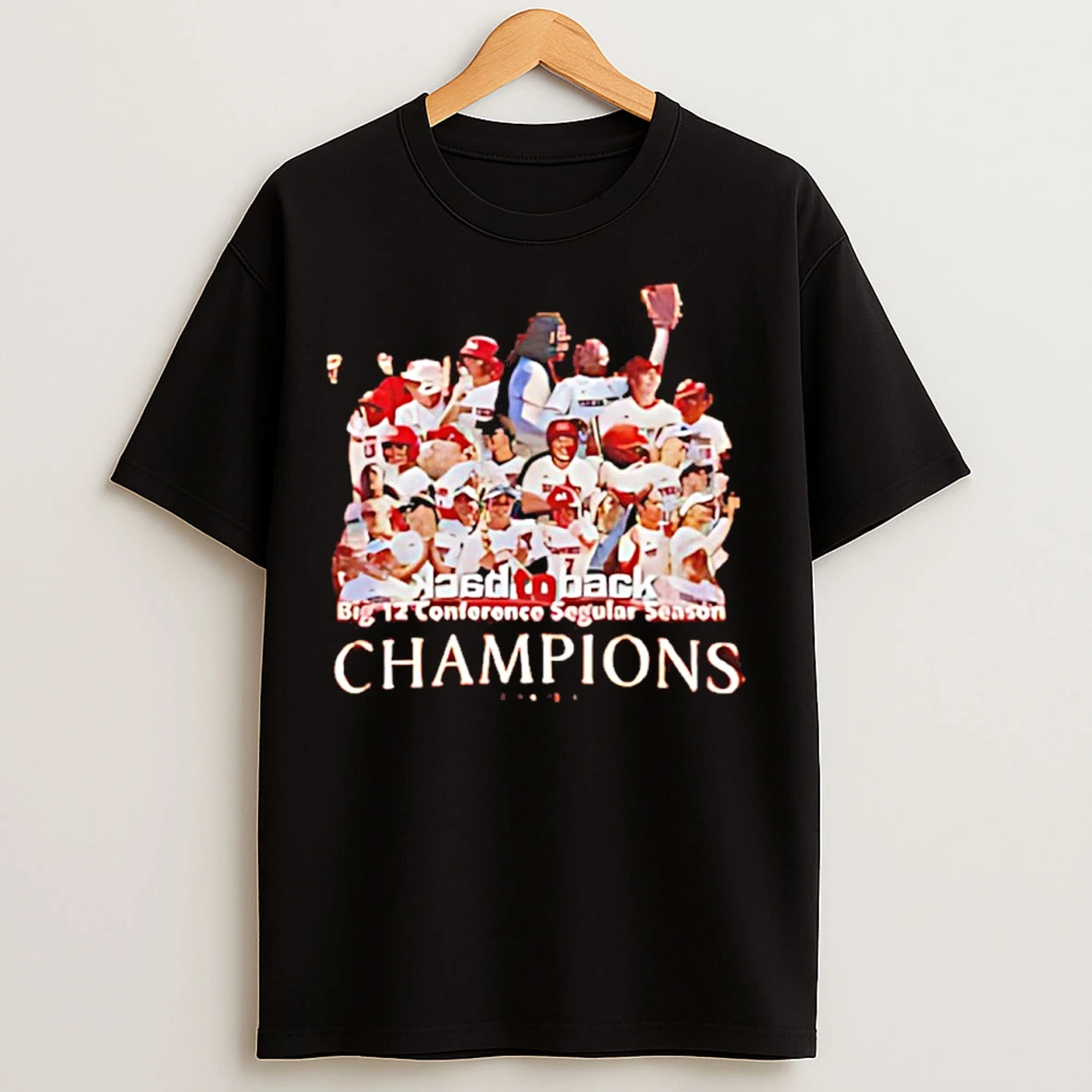 Classic Texas Tech Red Raiders Back To Back Big 12 Conference Champions T Shirts