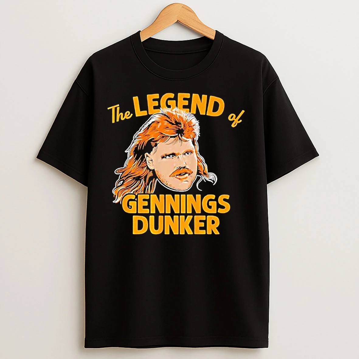 Classic The Legend Of Gennings Dunker Pittsburgh Steelers T Shirts