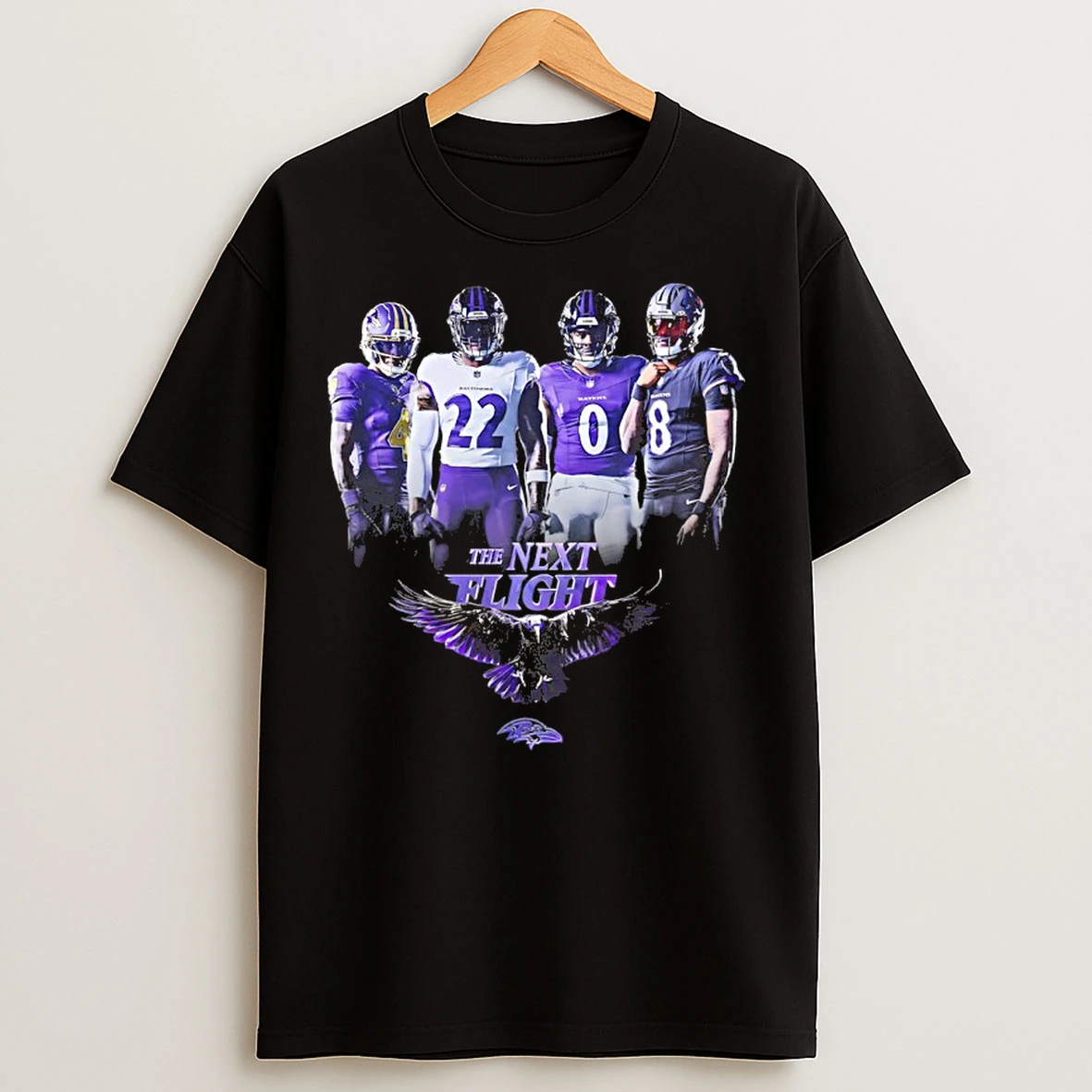Classic The Next Flight Baltimore Ravens T Shirts