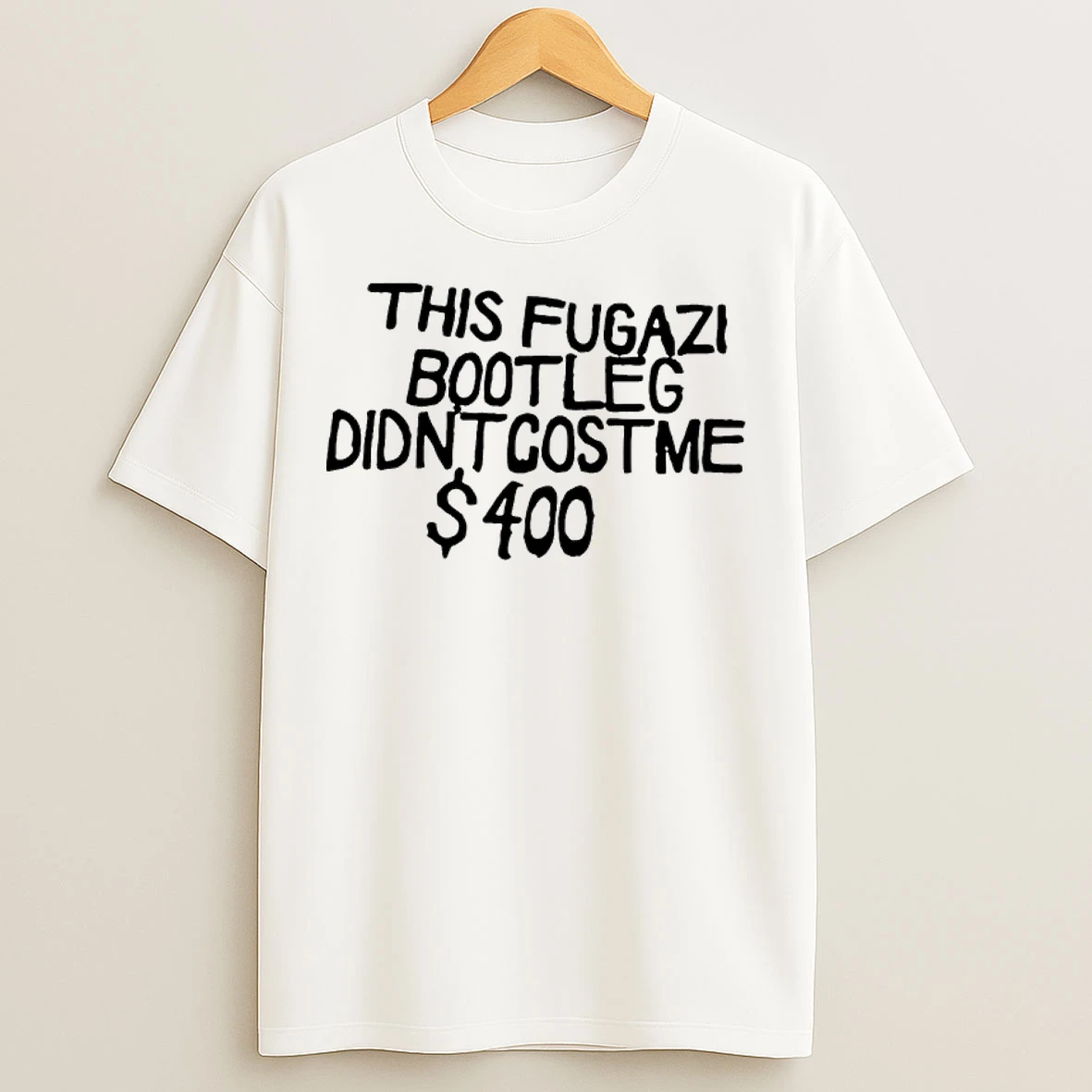 Classic This Fugazi Bootleg Didnt Ghost Me 400 T Shirts