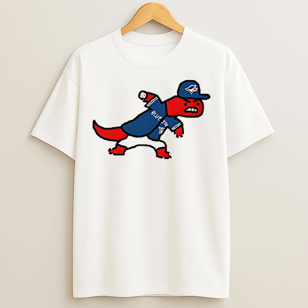Classic Toronto Raptors And Toronto Blue Jays Mascot Mashup T Shirts