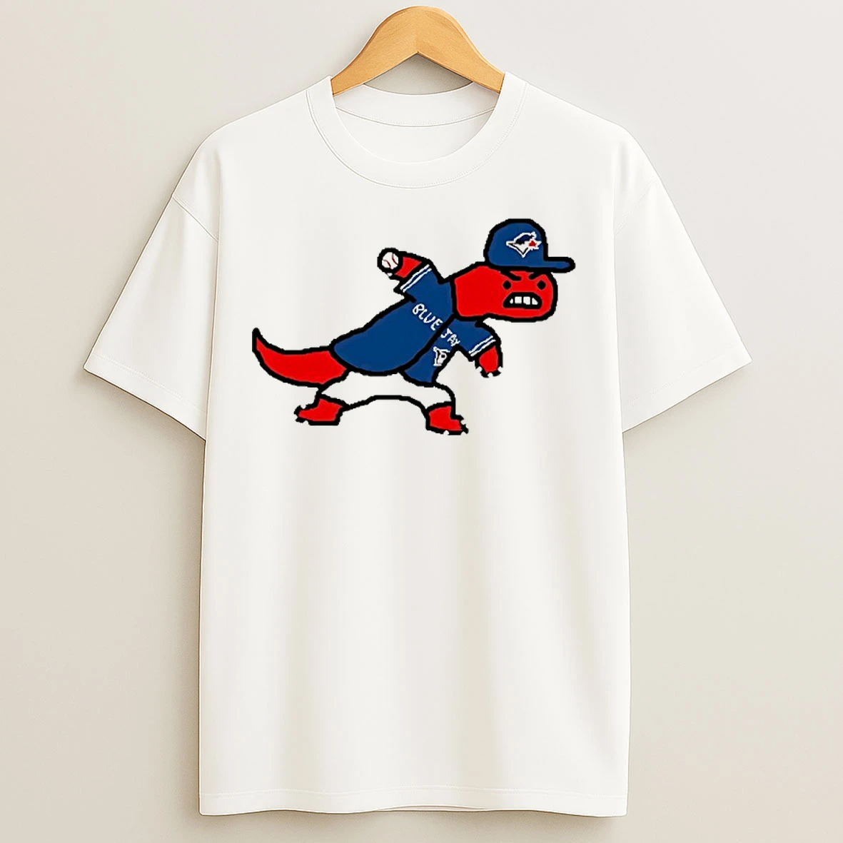 Classic Toronto Raptors Mascot Toronto Stand Up Blue Jays T Shirts