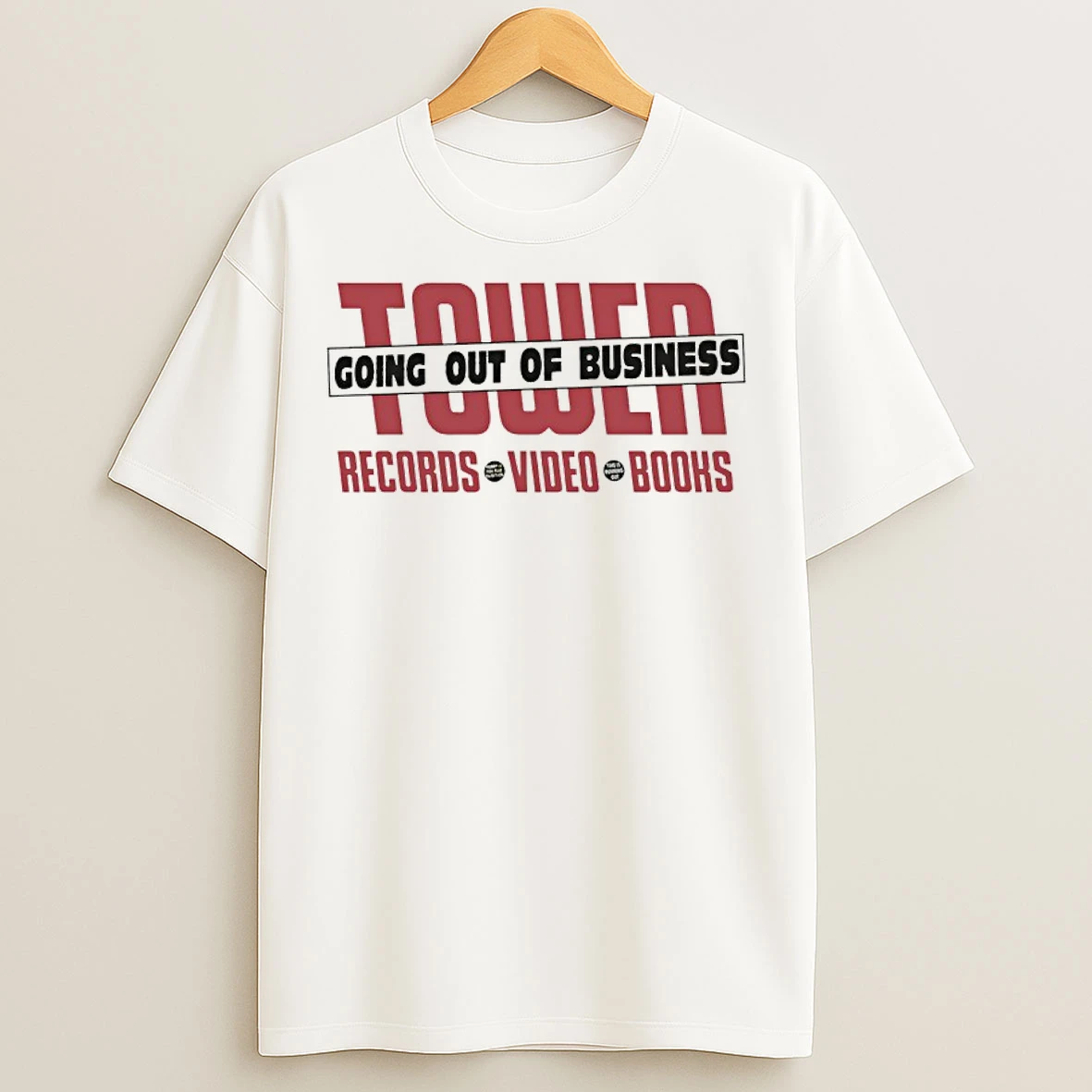 Classic Tower Going Out Of Business Records Video Books T Shirts