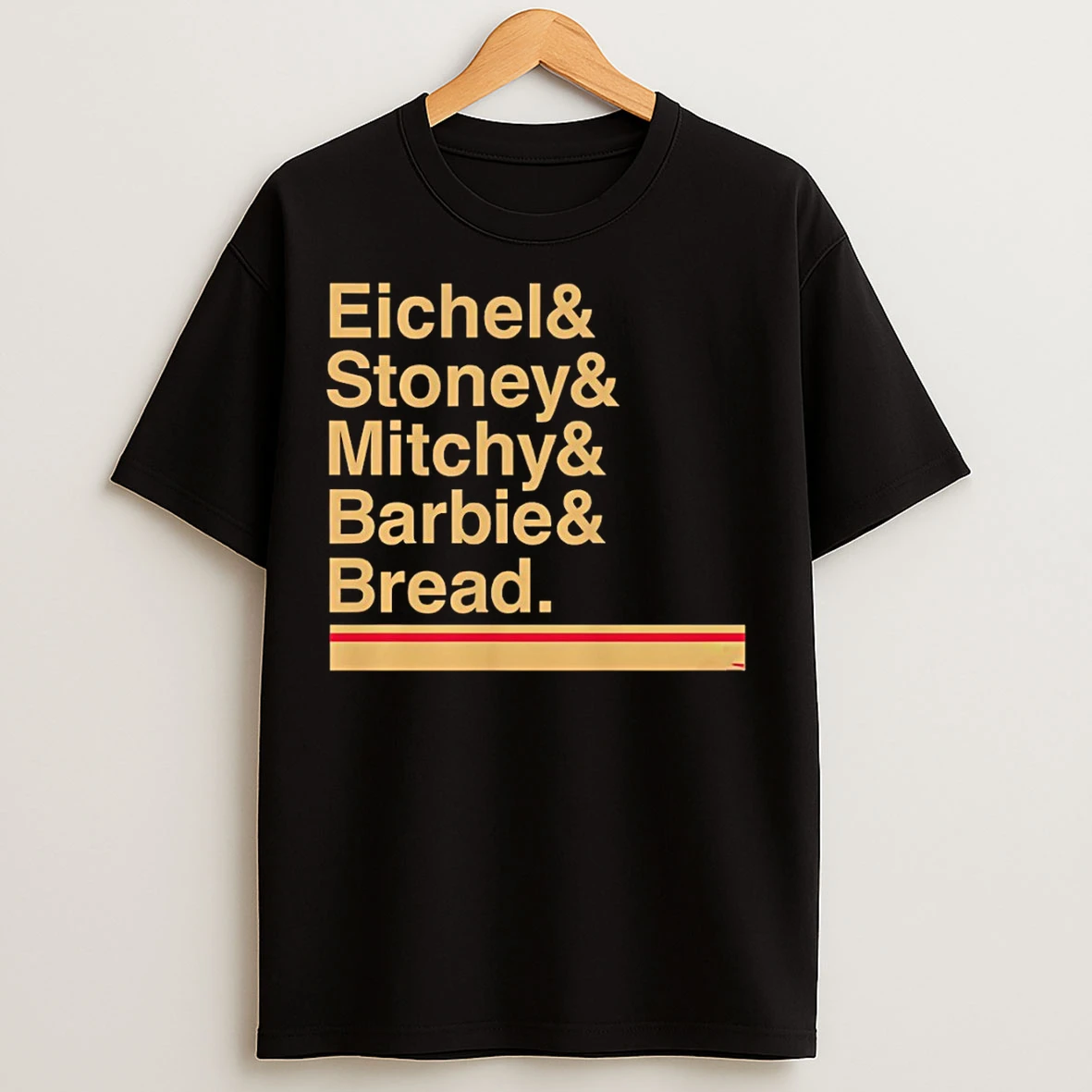 Classic Vegas Golden Knights Ampersand Eichel Stoney Mitchy Barbie Bread T Shirts