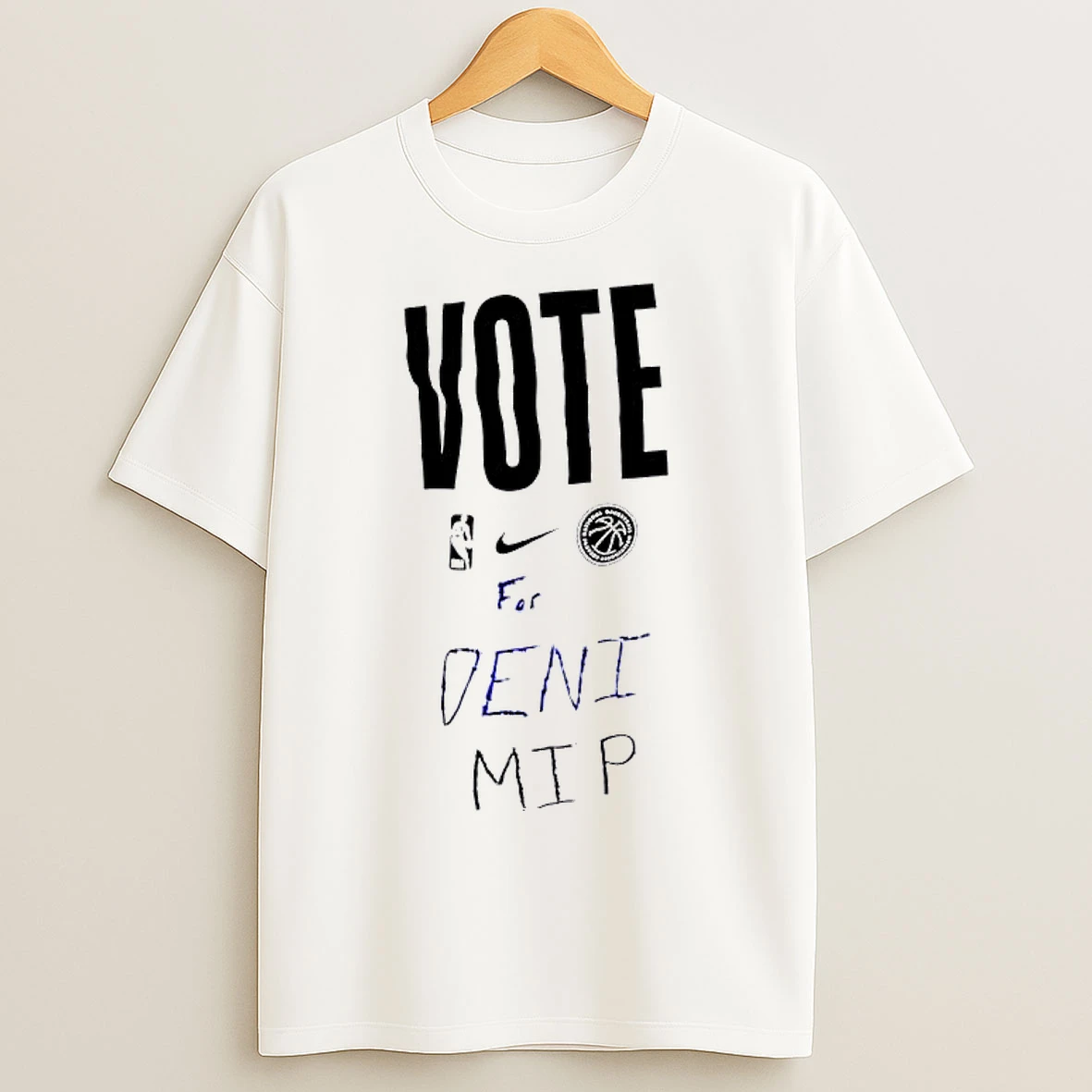 Classic Vote For Deni Mip Most Improved Player T Shirts