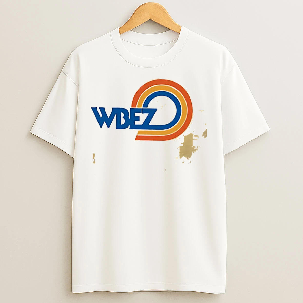 Classic Wbez Chicagos Vintage Logo T Shirts