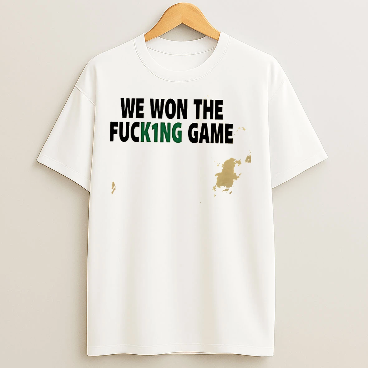 Classic We Won The Fucking Game Philadelphia Eagles T Shirts