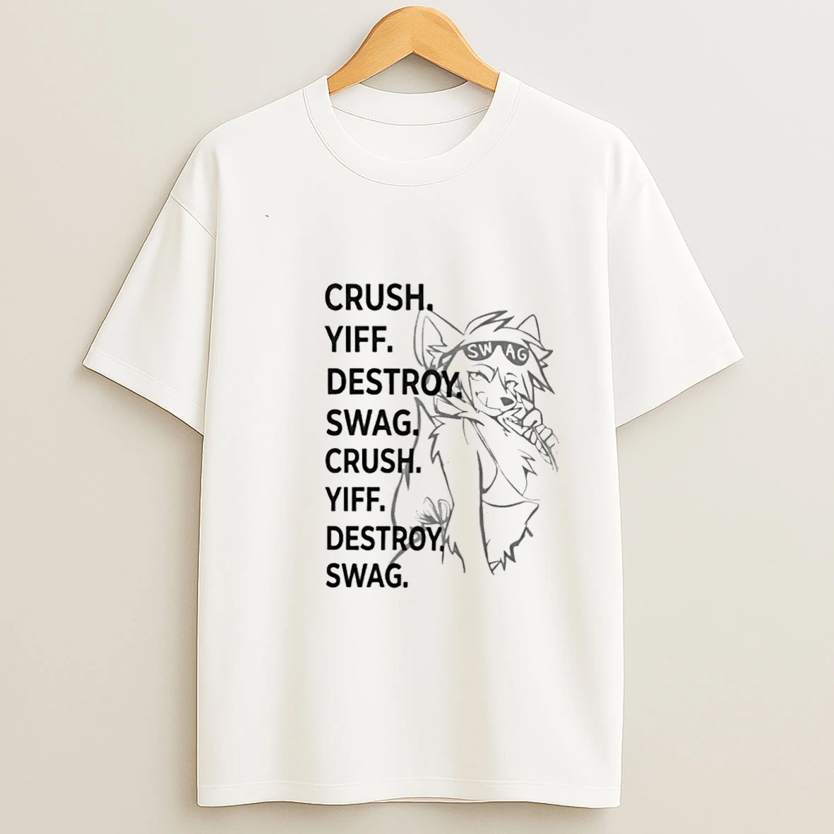Crush Yiff Destroy Swag 00 Shirts