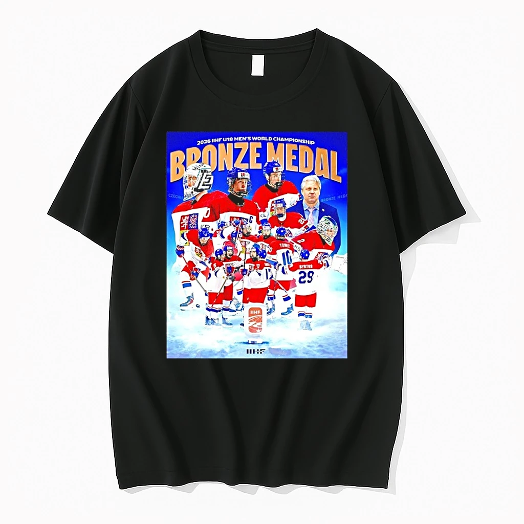 Czechia Hockey 2026 Iihf U18 Mens World Championship Shirts