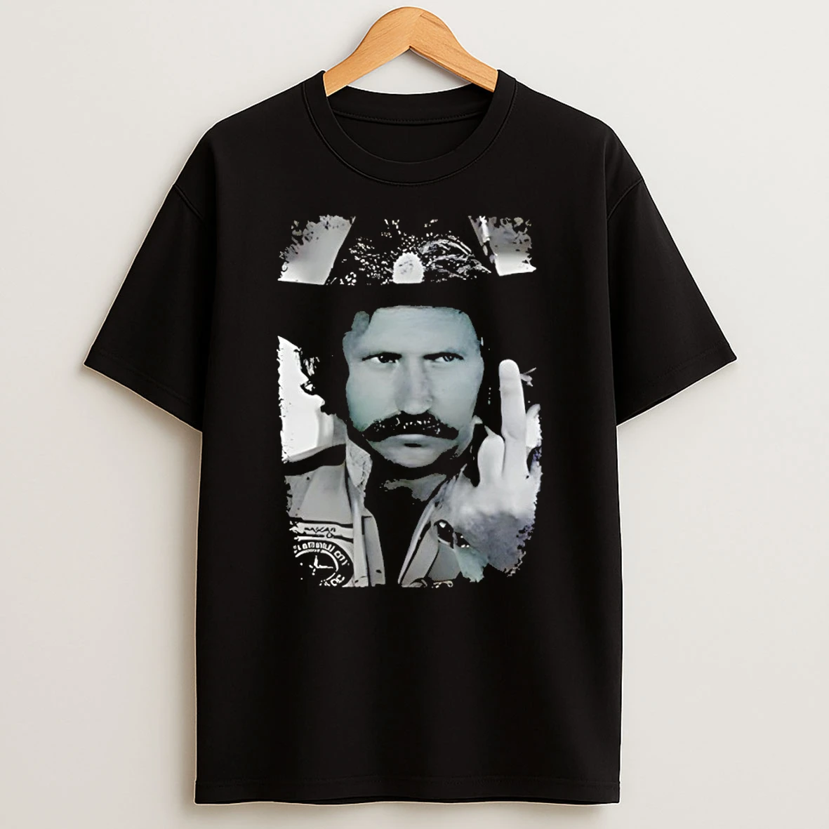 Dale Earnhardt Sr Cowboy Middle Finger Nascar Cup Series Shirts