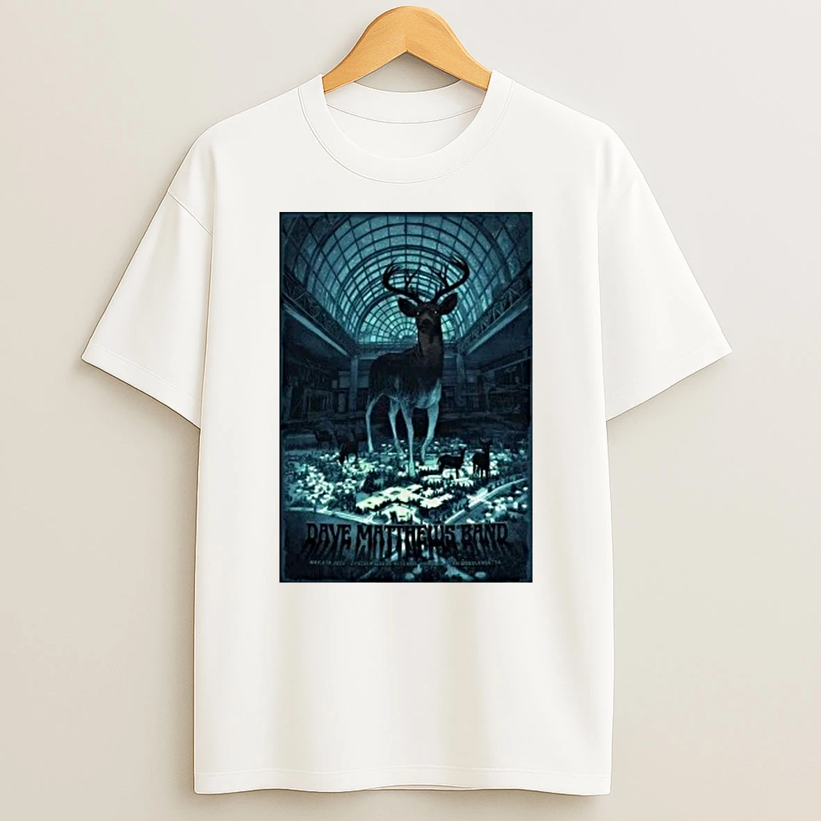 Dave Matthews Band The Woodlands Tx Tour On May 8 2026 Shirts