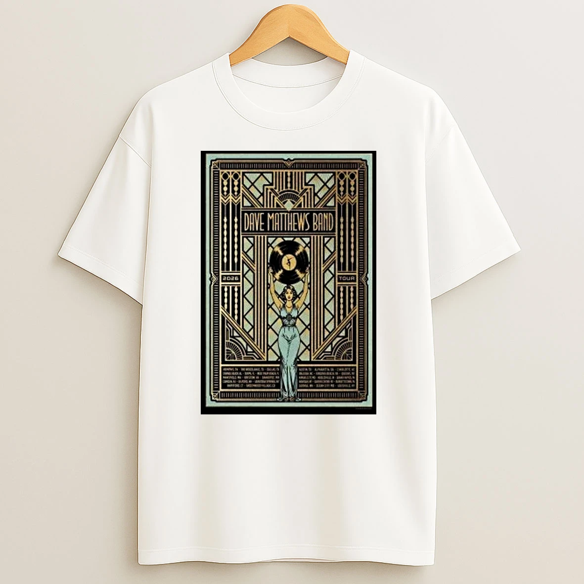 Dave Matthews Band Tour May 2026 Shirts