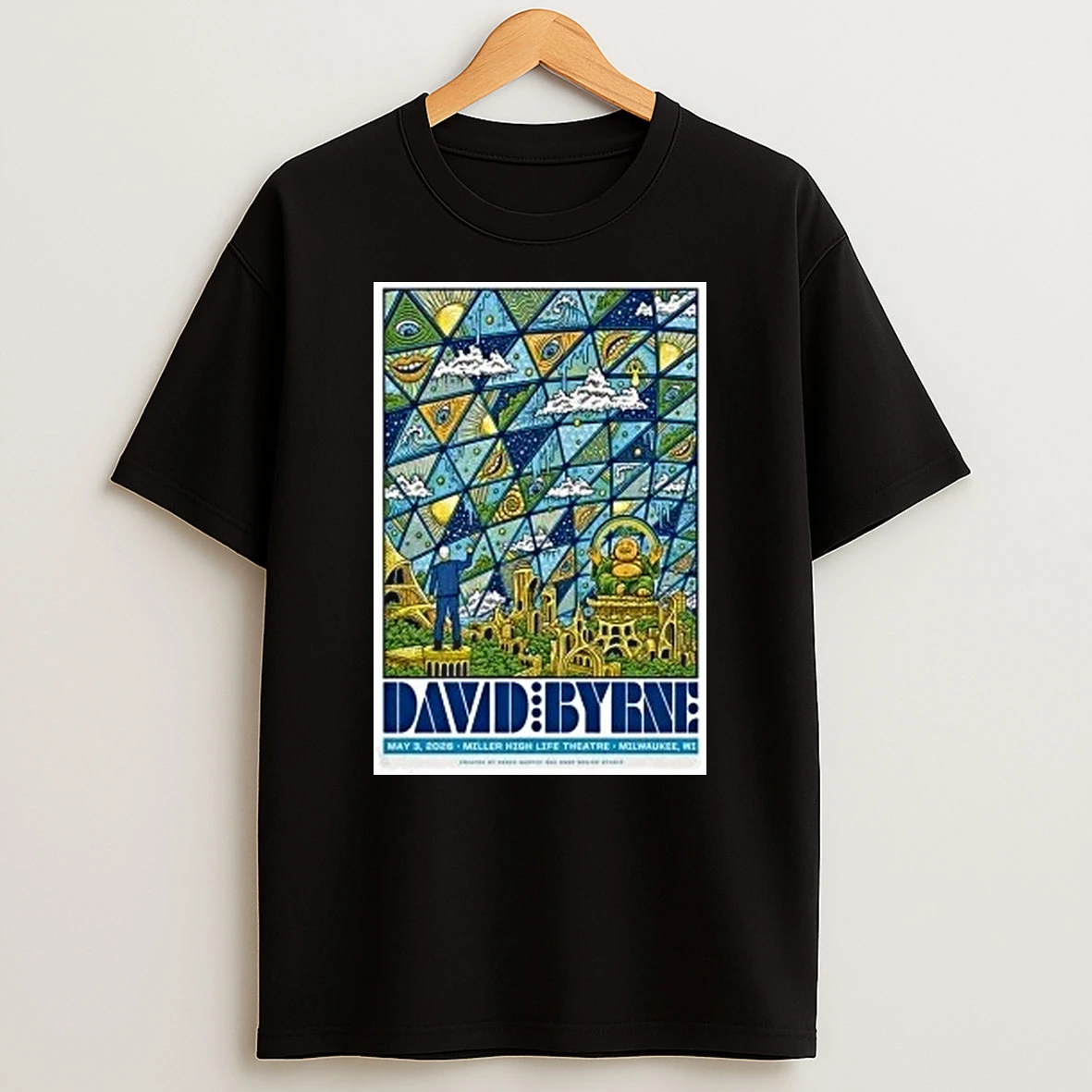 David Byrne May 3 2026 Milwaukee Wi Shirts