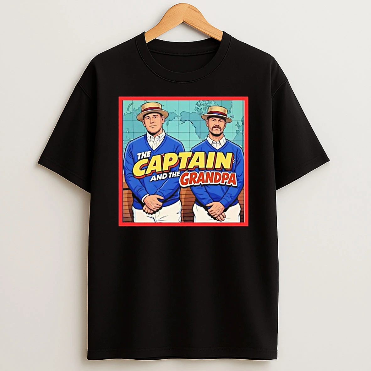 David Ross And Anthony Rizzo The Captain And The Grandpa Chicago Cubs Shirts