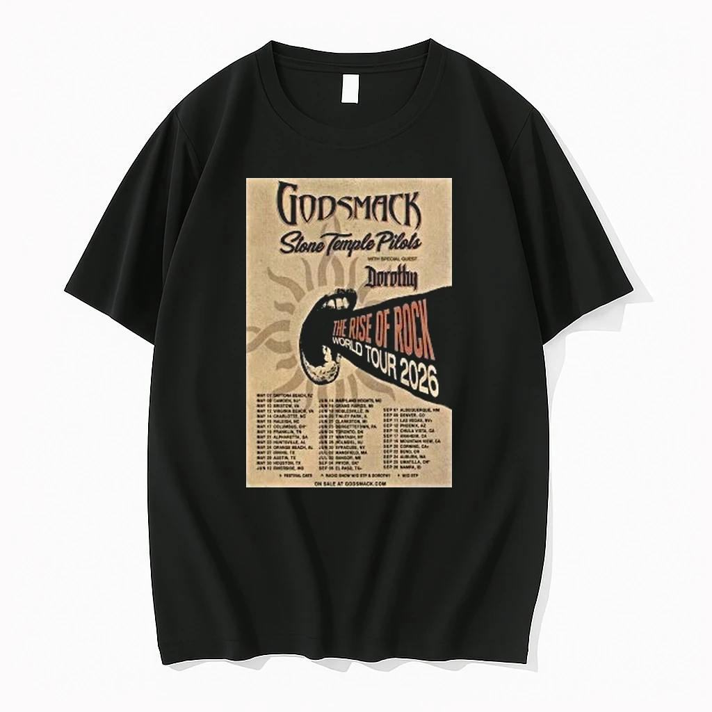 Daytona Beach Fl Godsmack Tour 2026 Shirts