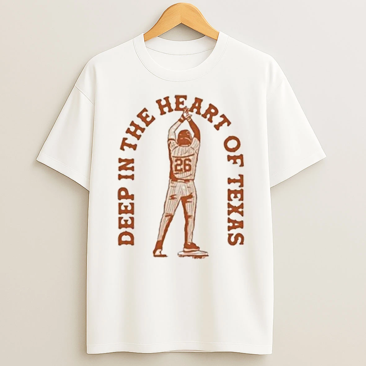 Deep In The Heart Of Texas Baseball Player Tour 2026 Shirts