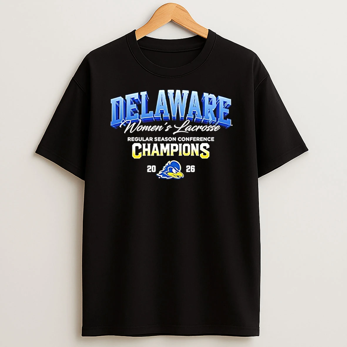 Delaware Womens Lacrosse Regular Season Conference Champions 2026 Shirts