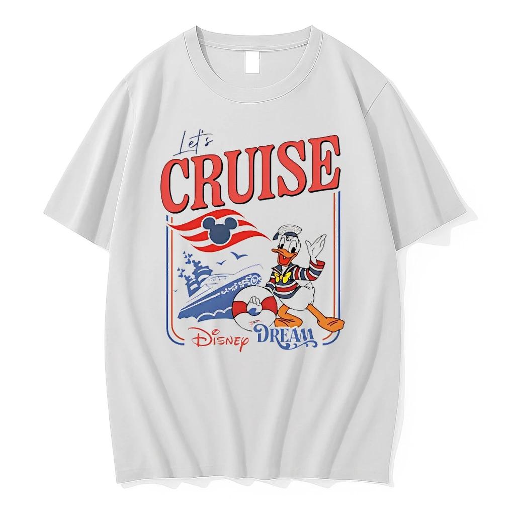 Donald Duck Disney Lets Cruise Line Dream 2026 Shirts