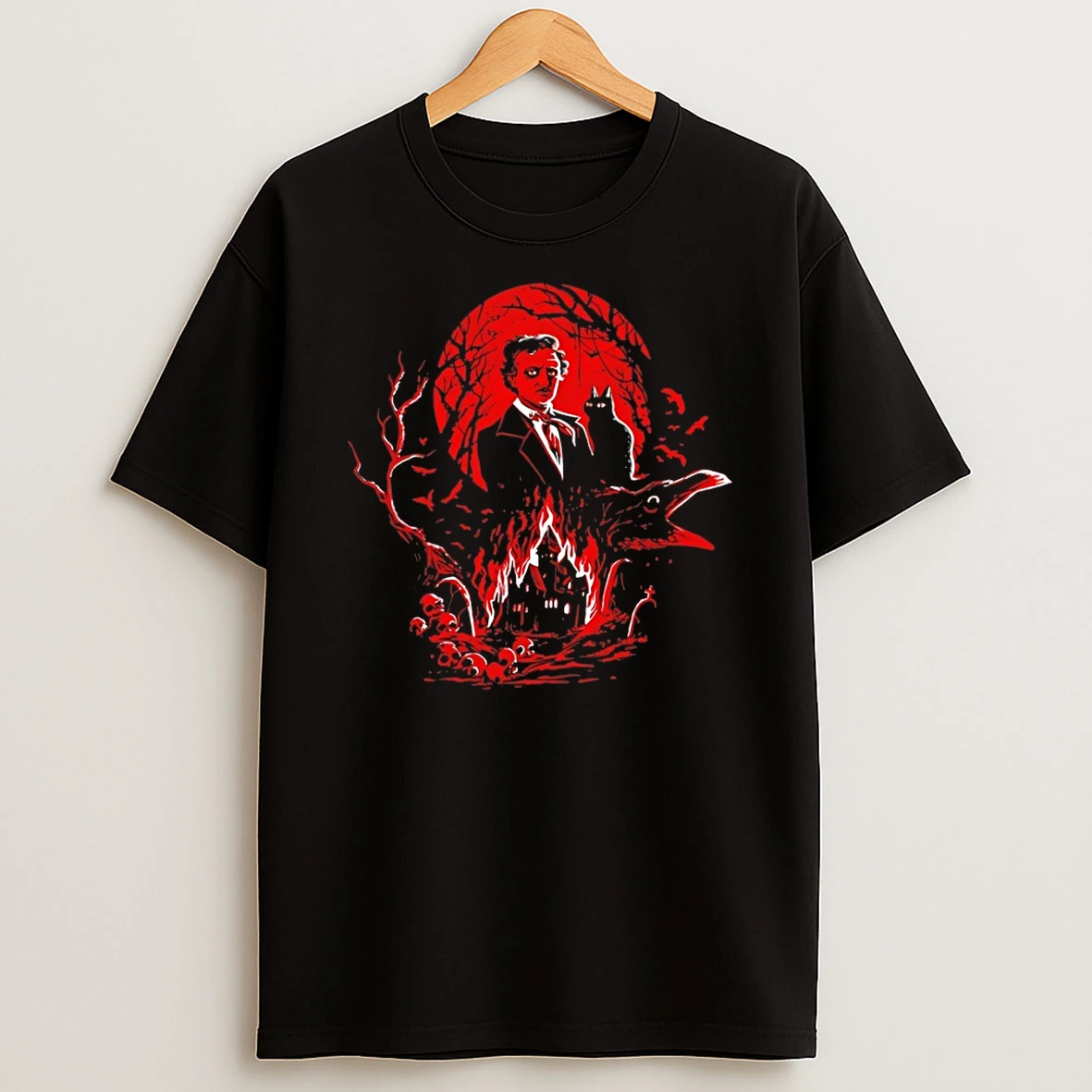 Edgar Allan Poe Gothic Horror Shirts