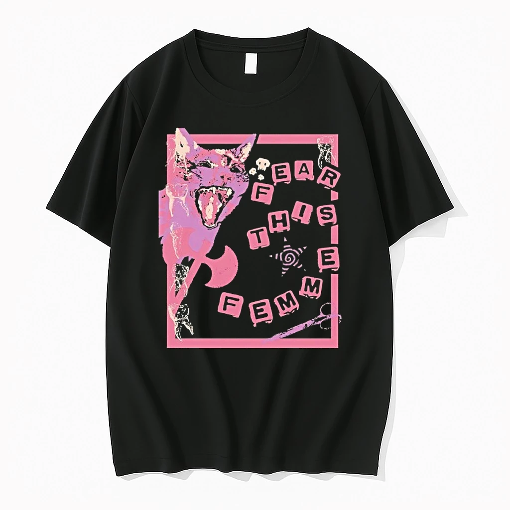 Fear This Femme Cat Vintage Shirts