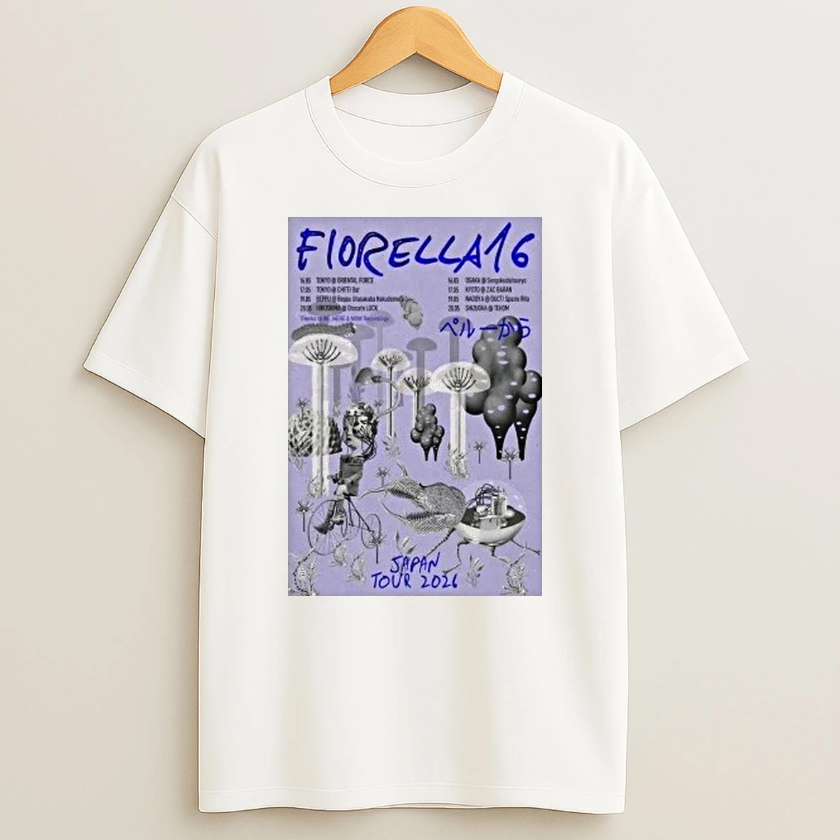 Fiorella Tour 16 2026 Japan Shirts