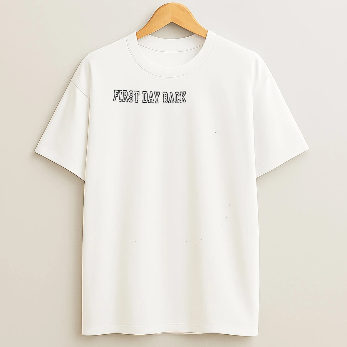 First Day Back Cartoon Shirts