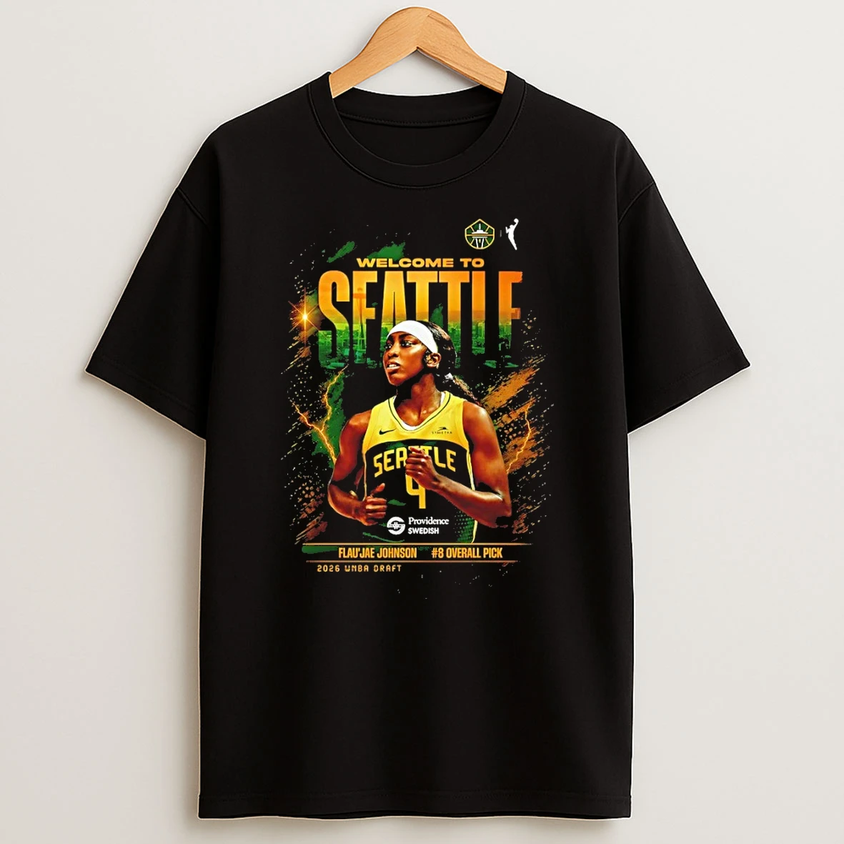 Flaujae Johnson Seattle Storm Inspired Wnba Basketball Shirts