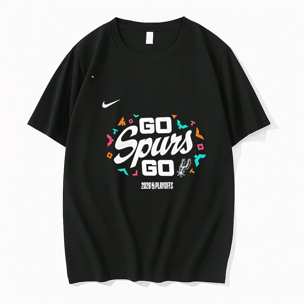 Go Spurs Go San Antonio Spurs 2026 Nba Playoffs 00 Shirts