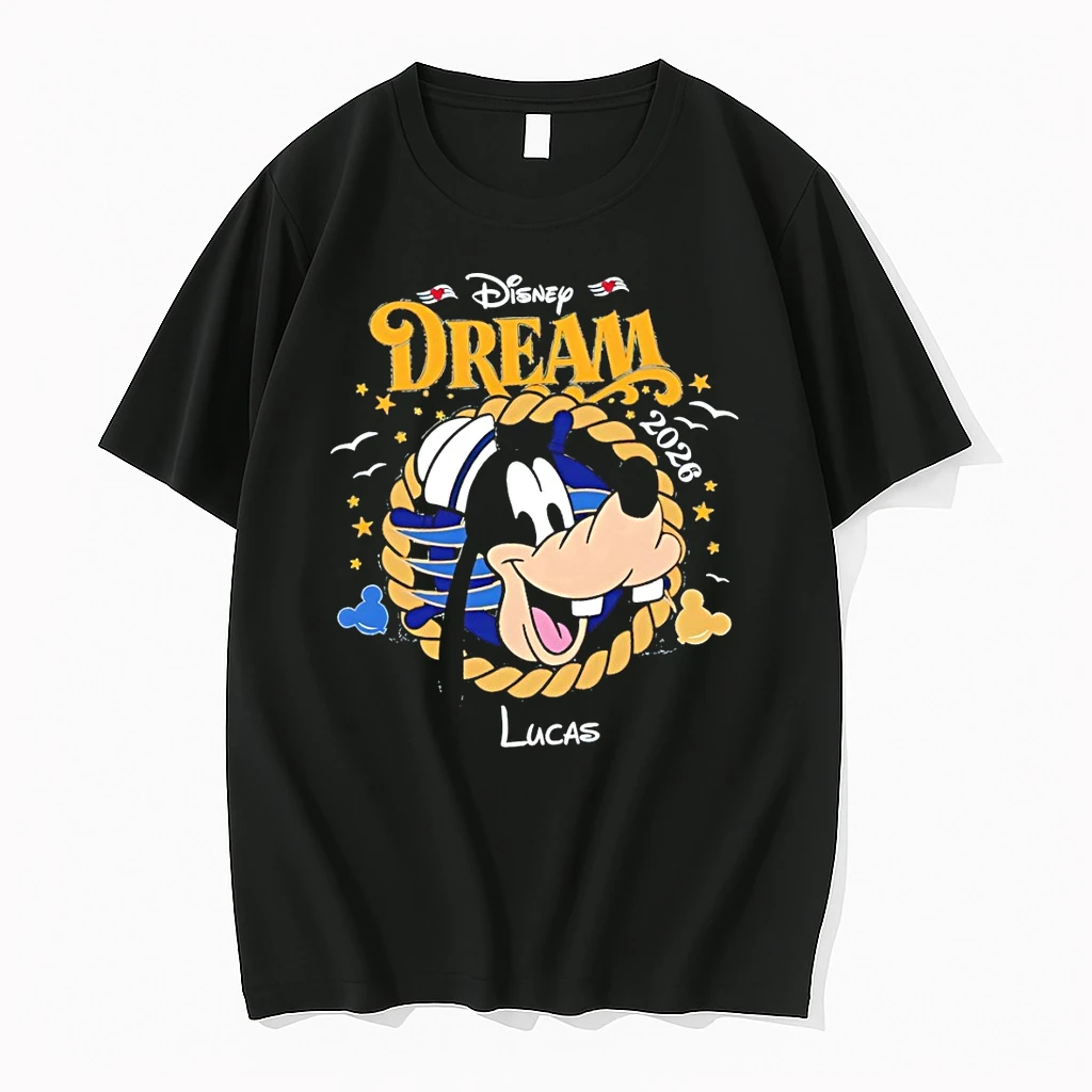 Goofy Dream Disney Cruise Line 2026 Lucas Shirts