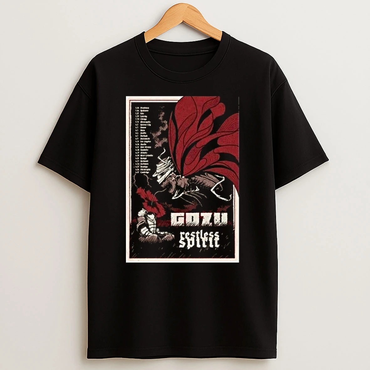 Gozu 2026 Co Headliner Tour Shirts
