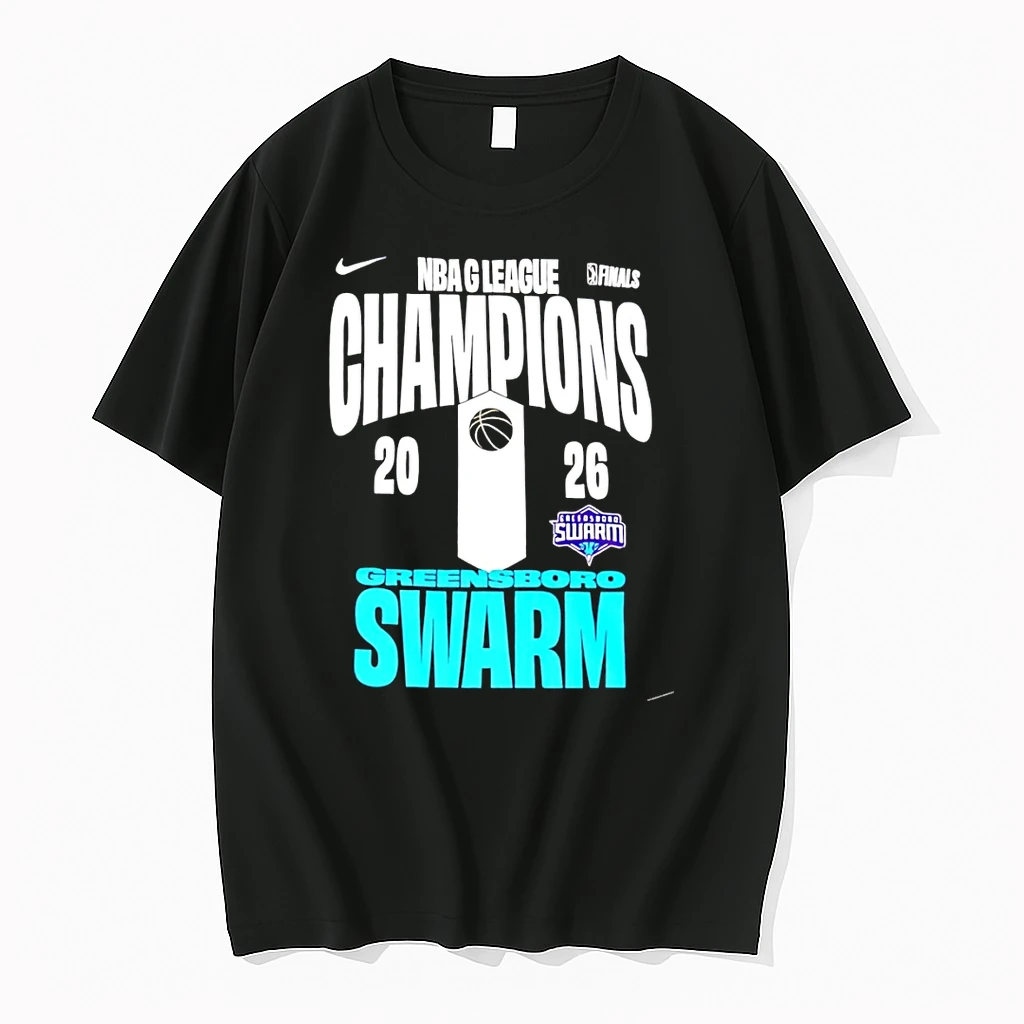 Greensboro Swarm 2026 Nba G League Champions Finals Nike Logo Shirts