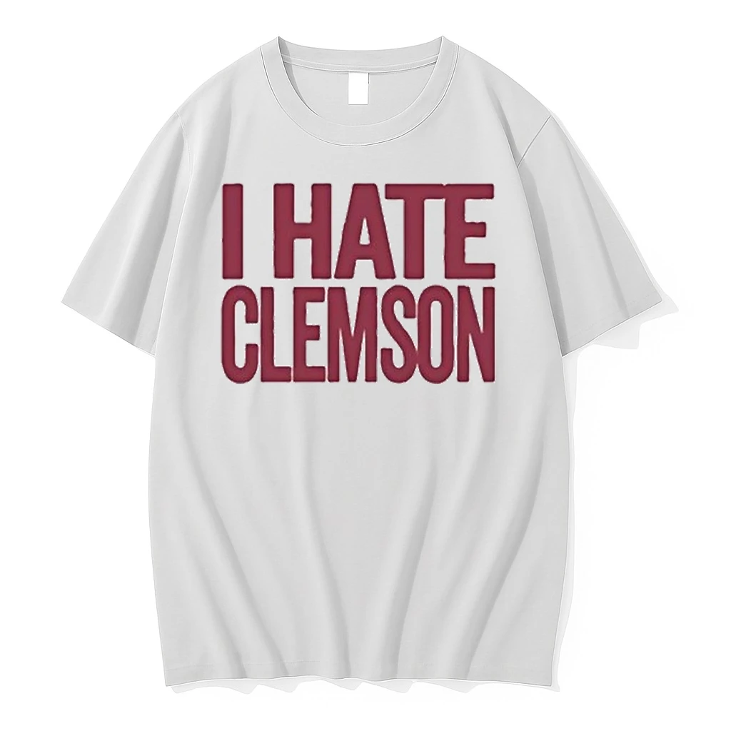 Greg Clark I Hate Clemson Tour 2026 Shirts