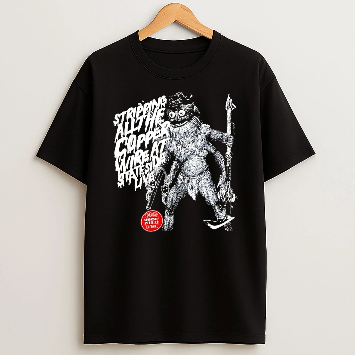 Gritty Stripping All The Copper Wire At State Side Live Shirts