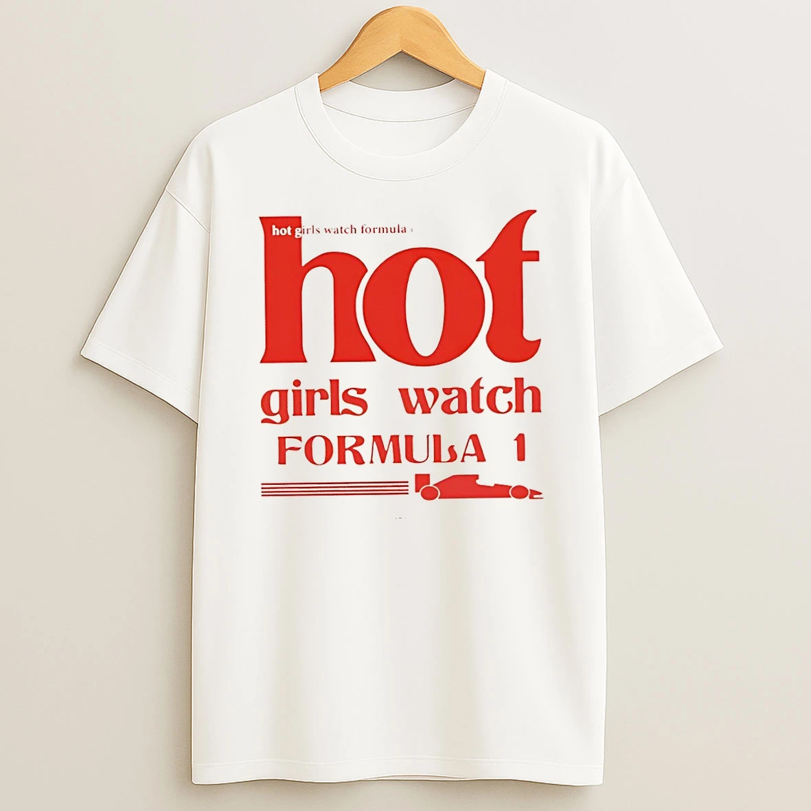 Hot Girls Watch Formula 1 Racing Shirts