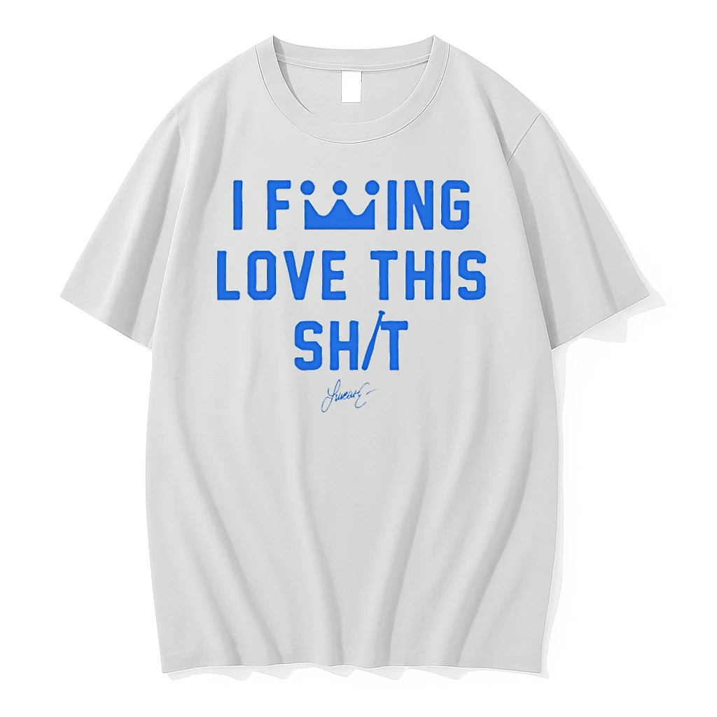 I Fucking Love This Shit Lucas Erceg Kansas City Royals Baseball Signature Shirts