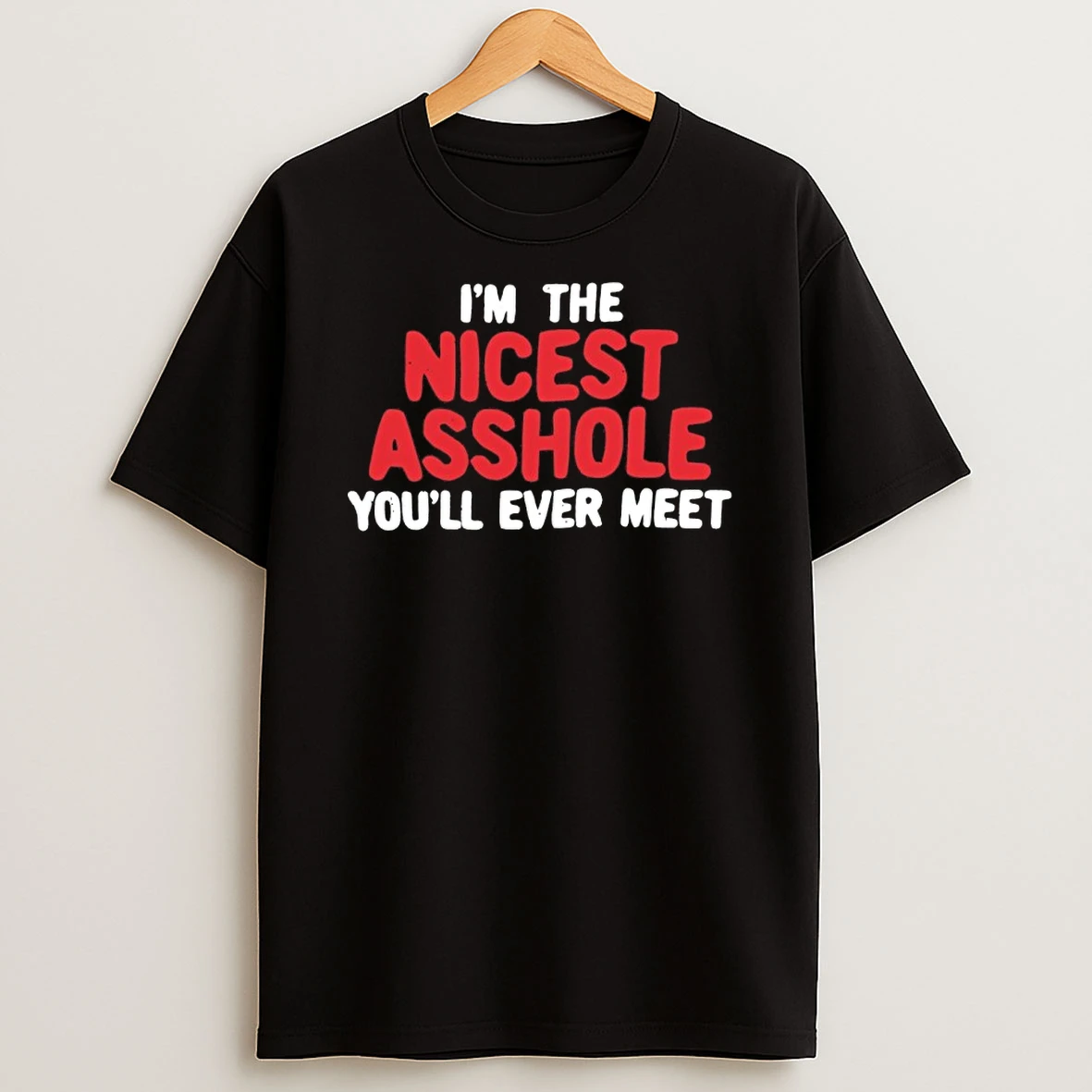 Im The Nicest Asshole Youll Ever Meet Shirts