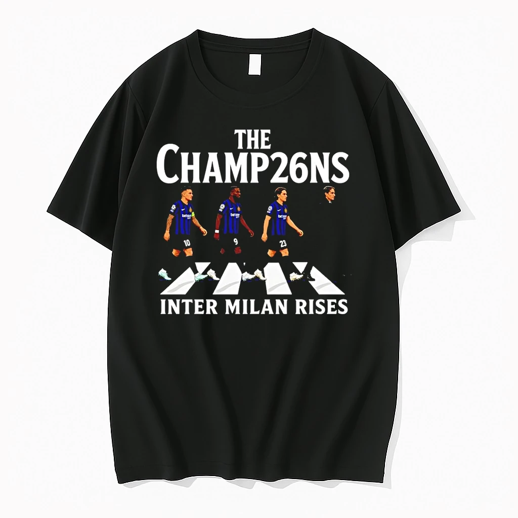 Inter Milan Fc Rises The Champ26ns Abbey Road Shirts