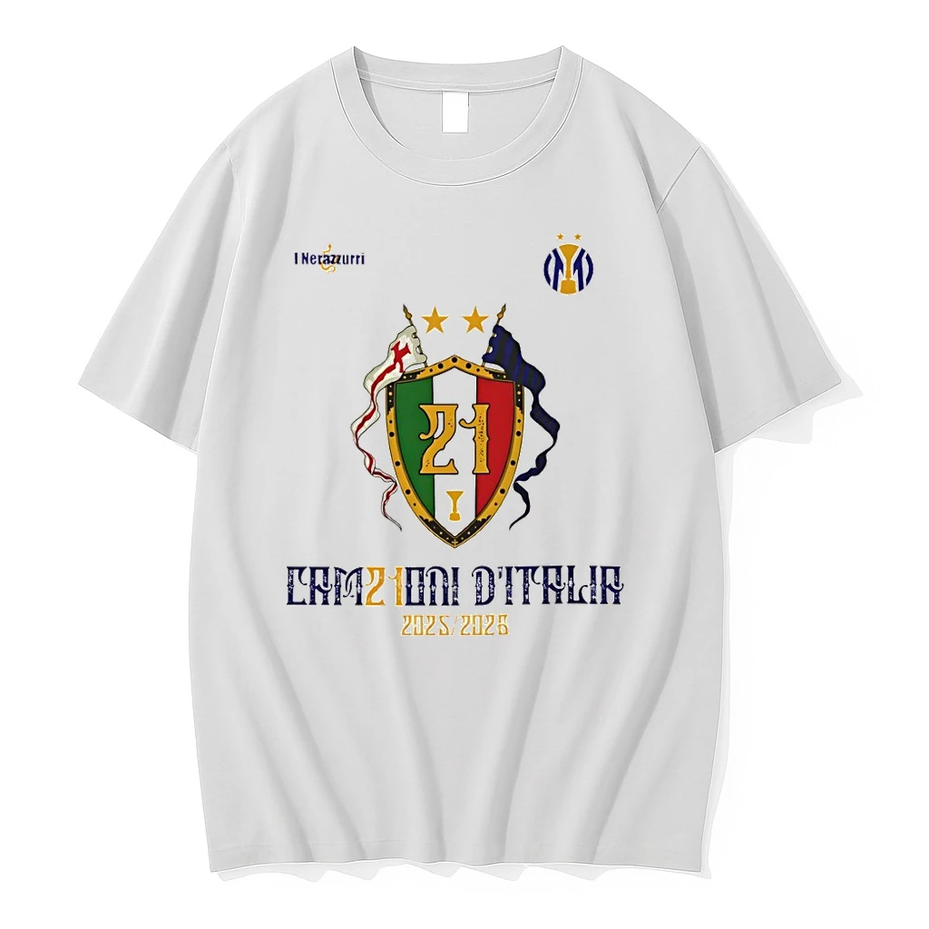 Inter Milan Fc Scudetto 21 Campioni Ditalia Champions 2025 2026 Shirts