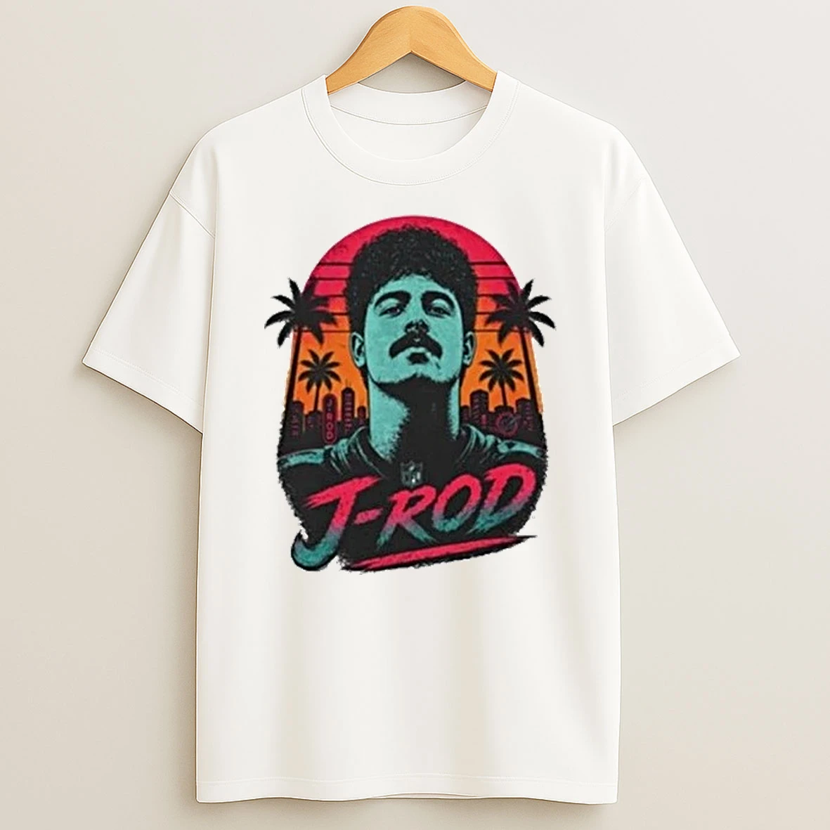 J Rod Retro Sunset Tour 2026 Shirts