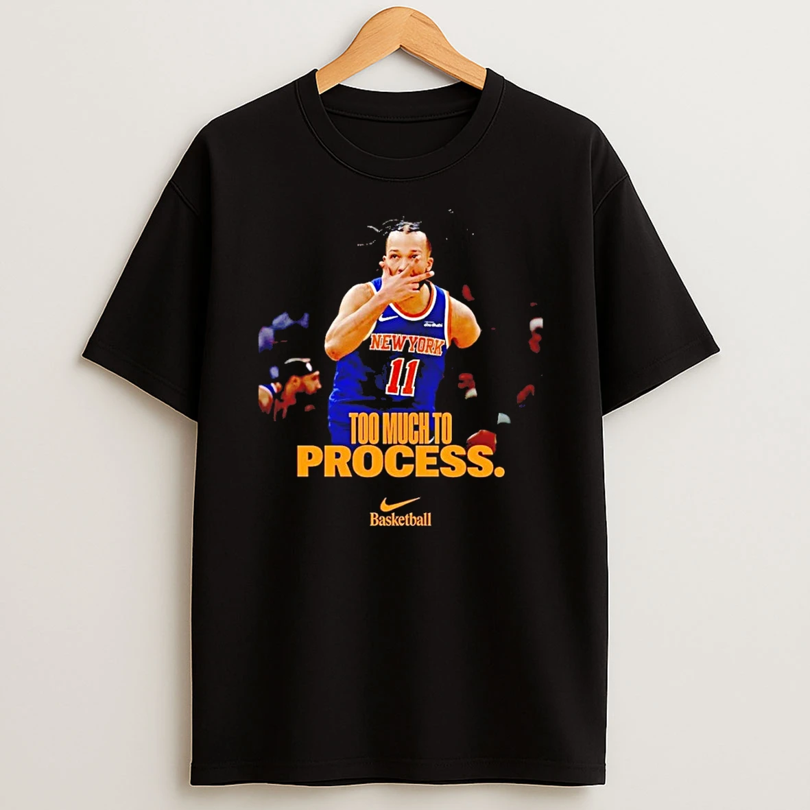 Jalen Brunson To Much To Process Knicks Nba Playoffs Shirts