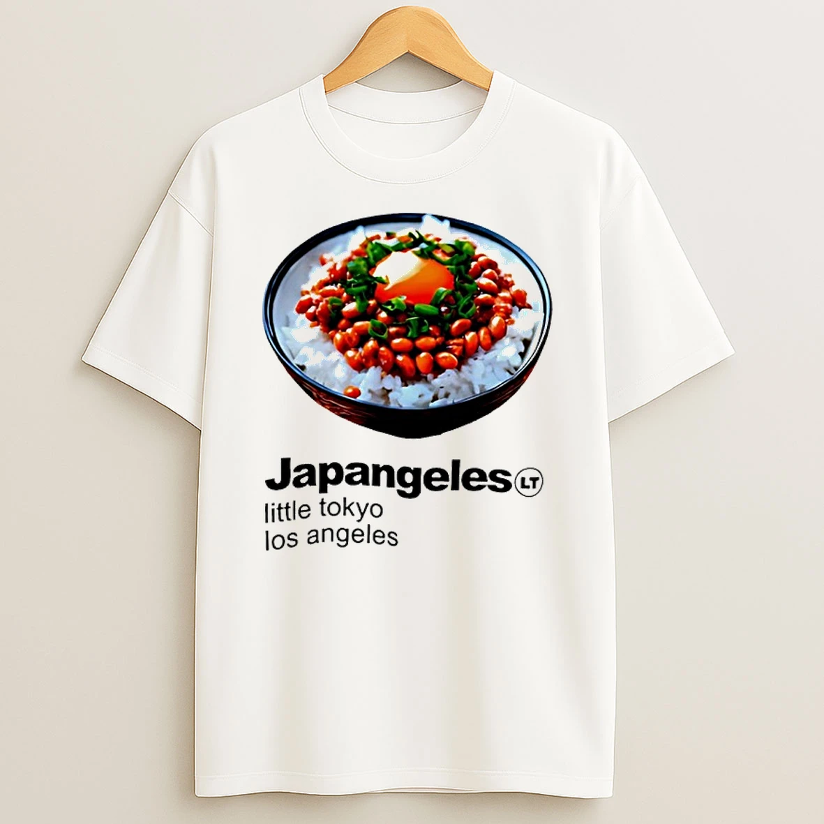 Japangeles Little Tokyo Los Angeles Natto Gohan Shirts